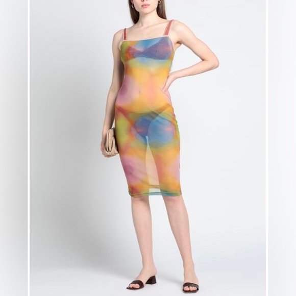 Frankies Bikinies DIXIE MESH DRESS SZ SMALL - Picture 5 of 9